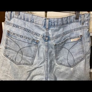 Calvin Klein denim shorts